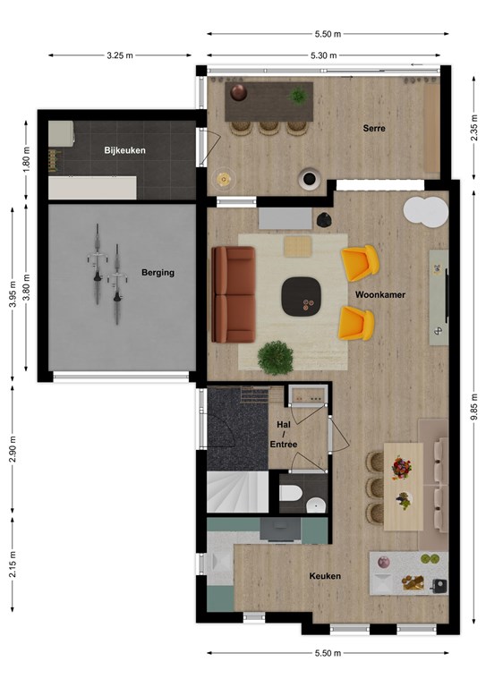 mediumsize floorplan
